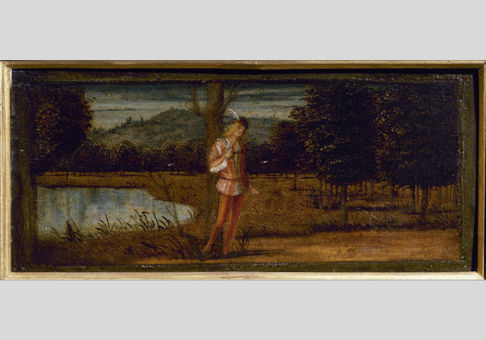 "Giovane (Ercole?) al bivio" di Vittore Carpaccio (1494)